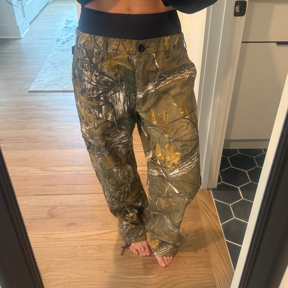 WALLS Legend Realtree Camouflage Cargo Pants wide leg M